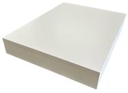 Tampa de proteção para cooktop de 5 bocas com dimensões de até 73cm x 52cm cor Branco