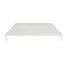 Tampa de proteção para cooktop de 5 bocas Grande com dimensões de até 85cm x 48cm cor Branco