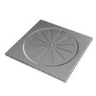 Tampa De Ralo Inox 15cm Quadrado - Docol Tampa De Ralo Inox 15cm Quadrado - Docol