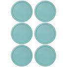 Tampa de recipiente MRX Solutions, 15 cm, hermética, à prova de vazamentos, pacote com 6