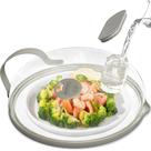 Tampa de respingos de micro-ondas com vaporizador de água 26cm NUTIKAS