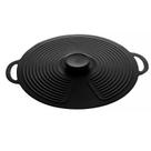Tampa de Silicone para Panelas 27cm Preta 4909 - Lyor