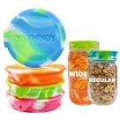 Tampa de Silicone SSIBOTO 4 Unidades Multicoloridas