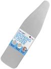 Tampa de tábua de passar roupa HOLDN' STORAGE revestida de silicone cinza