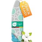 Tampa de tábua de passar roupa smart&gentle Turbo 15x54 com acolchoamento