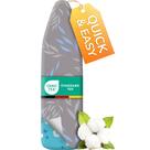 Tampa de tábua de passar roupa smart&gentle Turbo 15x54 com acolchoamento