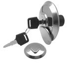 Tampa de Tanque Cromada - Titan - Fan - Mottu Sport