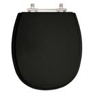 Tampa de Vaso Acrilico Aspen Preto para bacia Deca 6lpf