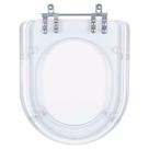 Tampa de Vaso Acrilico Transparente Smart para bacia Celite 6lpf