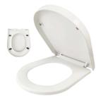 Tampa de Vaso Amortecedor Soft Close Assento Sanitario Banheiro Privada Lavabo Premium Moderno Casa Resistente