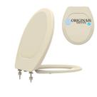 Tampa de Vaso Assento Sanitário Oval Universal Tupan Polipropileno Anatômico Compatível com Diversas Bacias 1.6 6Lpf