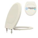 Tampa de Vaso Assento Sanitário Oval Universal Tupan Polipropileno Anatômico Compatível com Diversas Bacias 1.6 6Lpf