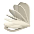 Tampa de Vaso Deca Assento Polo Soft Close Amortecedor Creme Polipropileno Anatômico Compatível Quadra Axis Living Unic Roca Gap Lorenzetti Lorenlike