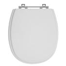 Tampa de Vaso Fast Cinza Real para Bacia Deca MDF Laqueado