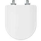 Tampa de vaso Laqueado com Amortecedor Ona Branco para bacia Roca 6lpf Tampa de vaso Laqueado com Amortecedor Ona Branco para bacia Roca 6lpf