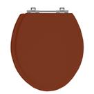 Tampa de Vaso Ravena Caramelo para Bacia Deca Mdf Laqueado