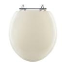 Tampa De Vaso Sanitario Almofadada Eco Pergamon (bege Claro) Para Bacia Celite