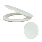 Tampa De Vaso Sanitário Alumasa Almofadado Universal Oval Branco