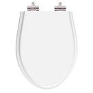 Tampa de Vaso Sanitário com Amortecedor Absolute Branco para vaso Ideal Standard