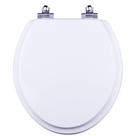 Tampa De Vaso Sanitario Com Amortecedor Convencional Oval Branco Para Bacia Fiori