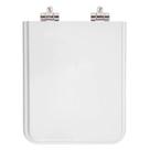 Tampa de Vaso Sanitário com Amortecedor Square Branco para vaso Incepa