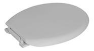 Tampa de Vaso sanitario Oval Talento PP branco super resistente