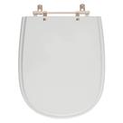Tampa de Vaso Sanitário Paris Bone (Bege Claro) para bacia Ideal Standard