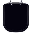Tampa de Vaso Sanitario Piano Ebano Fosco (Preto) Para Bacia Deca