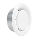 Tampa de ventilação AC FRESH SPEED Válvula de escape redonda de aço de 10 cm Tampa de ventilação AC FRESH SPEED Válvula de escape redonda de aço de 10 cm