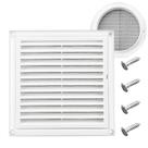 Tampa de ventilação com persianas de 6 polegadas para exaustão externa do secador Tampa de ventilação com persianas de 6 polegadas para exaustão externa do secador