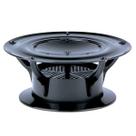 Tampa de ventilação de teto para trailers Lippert 360 Siphon Odor Prevention preta