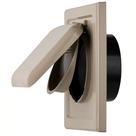 Tampa de ventilação do secador, ventilação anti-pragas, plástico bronzeado resistente a UV de 4 polegadas Tampa de ventilação do secador, ventilação anti-pragas, plástico bronzeado resistente a UV de 4 polegadas