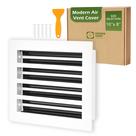Tampa de ventilação GREEN VENT Modern 25x20cm Alumínio branco