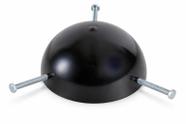 Tampa de ventilação JUMBO em ABS 3"-4" tipo cogumelo, resistente