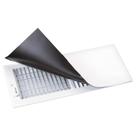 Tampa de ventilação magnética Deflecto MVCX815 para aberturas laterais/de piso
