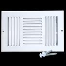 Tampa de ventilação Sierra Grates THC612-WHT 15x30cm Aço Branco Tampa de ventilação Sierra Grates THC612-WHT 15x30cm Aço Branco