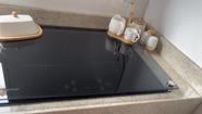 Tampa de Vidro para Cooktop de Indução Fischer 4 Bocas com Touch Screen 69x52cm
