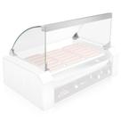 Tampa de vidro para o fogão Olde Midway Hot Dog 7 Roller Grill