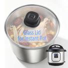 Tampa de vidro Siireemuu para Instant Pot de 6 litros, 9,1" em aço inoxidável Tampa de vidro Siireemuu para Instant Pot de 6 litros, 9,1" em aço inoxidável
