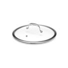 Tampa de vidro temperado Hexclad de 10 cm com ventilação a vapor, lavável na máquina de lavar louça
