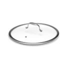 Tampa de vidro temperado Hexclad de 30 cm com ventilação a vapor, lavável na máquina de lavar louça Tampa de vidro temperado Hexclad de 30 cm com ventilação a vapor, lavável na máquina de lavar louça
