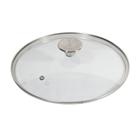 Tampa de Vidro Temperado Panela N26 Com Pomel Inox