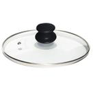 Tampa de Vidro Temperado Universal para Panela e Frigideira 24/25 cm Com Puxador