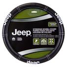 Tampa de volante Plasticolor Jeep Deluxe preta
