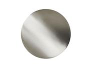Tampa Decorativa Calha Úmida Inox Para Válvula De Pia Ø4.12