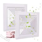 Tampa do exaustor de banheiro TIHCXNY Gloss-2P 30x30cm