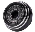 Tampa do oleo aluminio universal m24 x 2 preto evolution