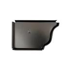Tampa do recipiente Amerimax Gutter End Cap Left 13 cm preta