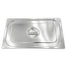 Tampa em Aço Inox para Cuba Gastronômica Resistência Profissional Buffet Restaurante Ke Home