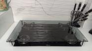 Tampa em Vidro Para Cooktop Muller / Fischer / Philco 5 Bocas ( 77x46cm )